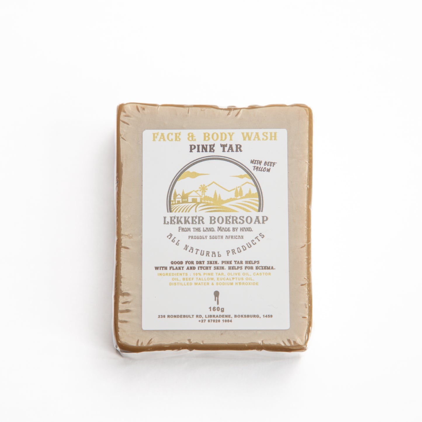 Face & Body Wash Pine Tar