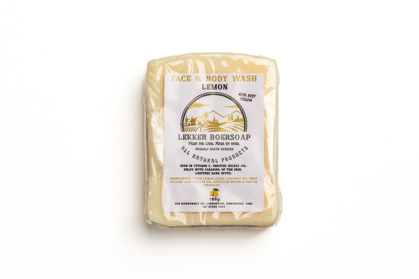 Face & Body Wash Lemon